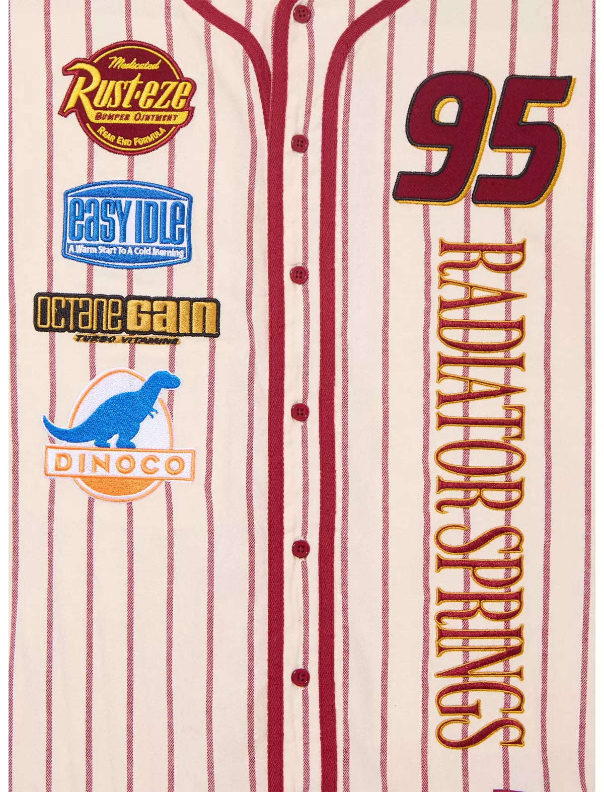 Casaca Cars Disney Mcqueen Con Parches