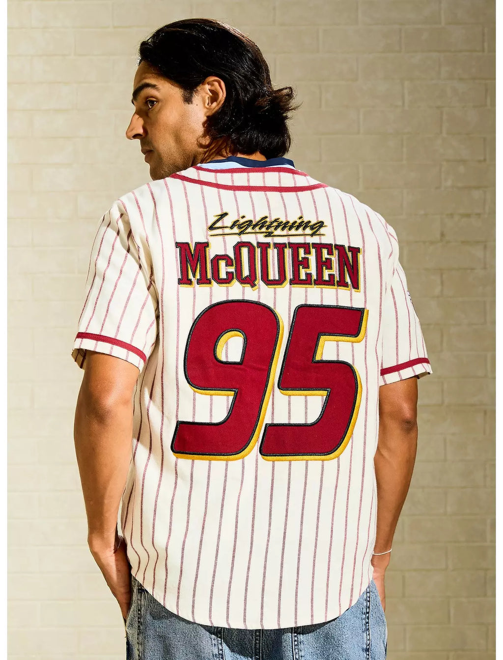 Casaca Cars Disney Mcqueen Con Parches