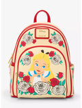 Mochila rosas de Alicia en el pais de las maravillas