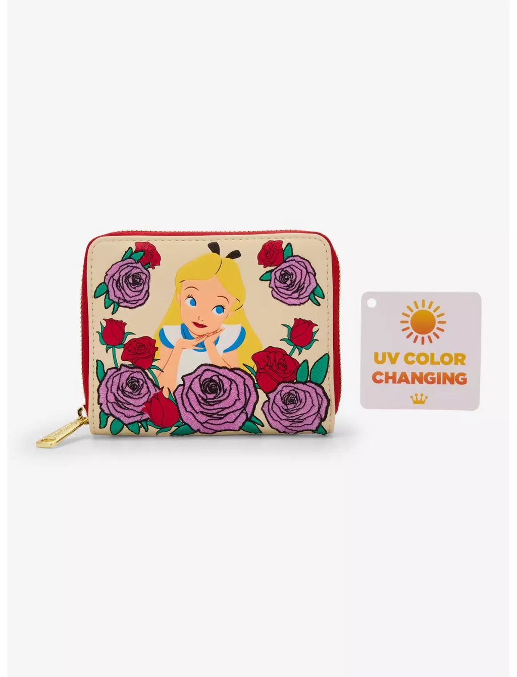 Cartera rosas Alicia en el país de las maravillas