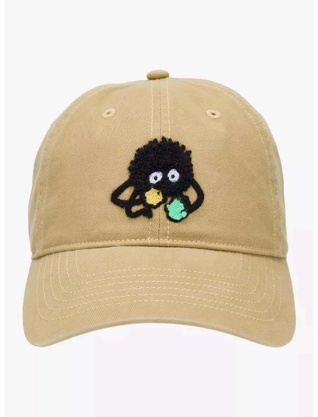Gorra color sand pelusa de studio ghibli