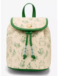 Mochila verde con crema de Totoro