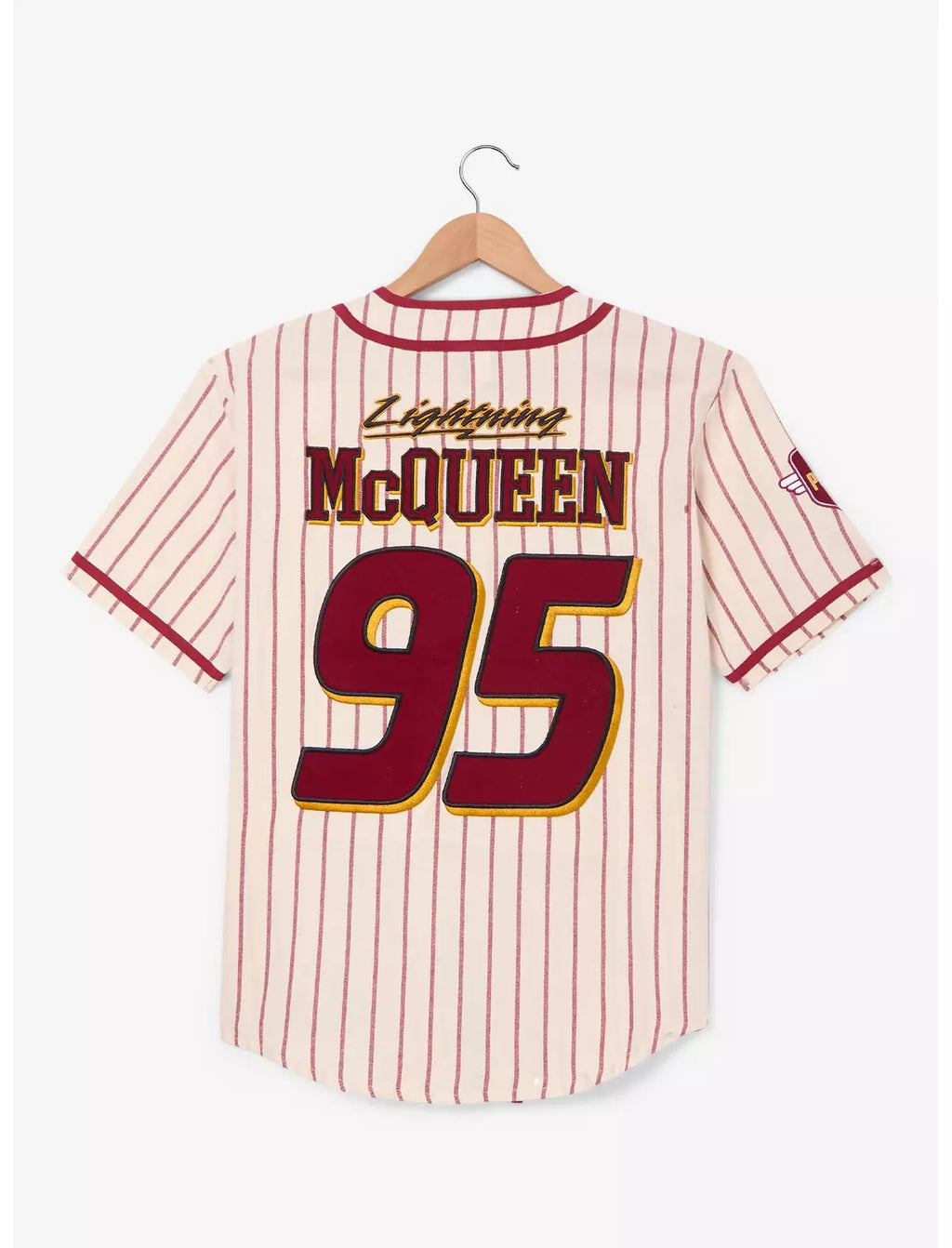 Casaca Cars Disney Mcqueen Con Parches